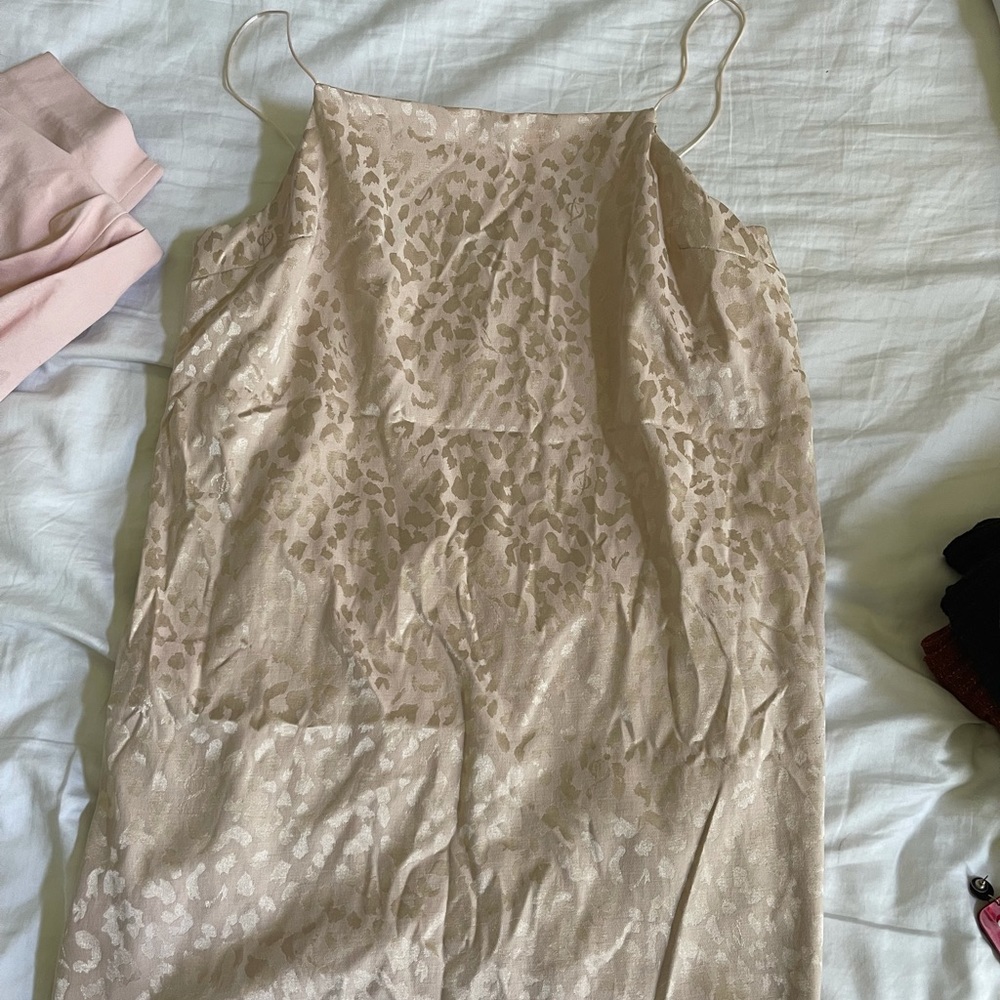 Topshop Animal Print dress